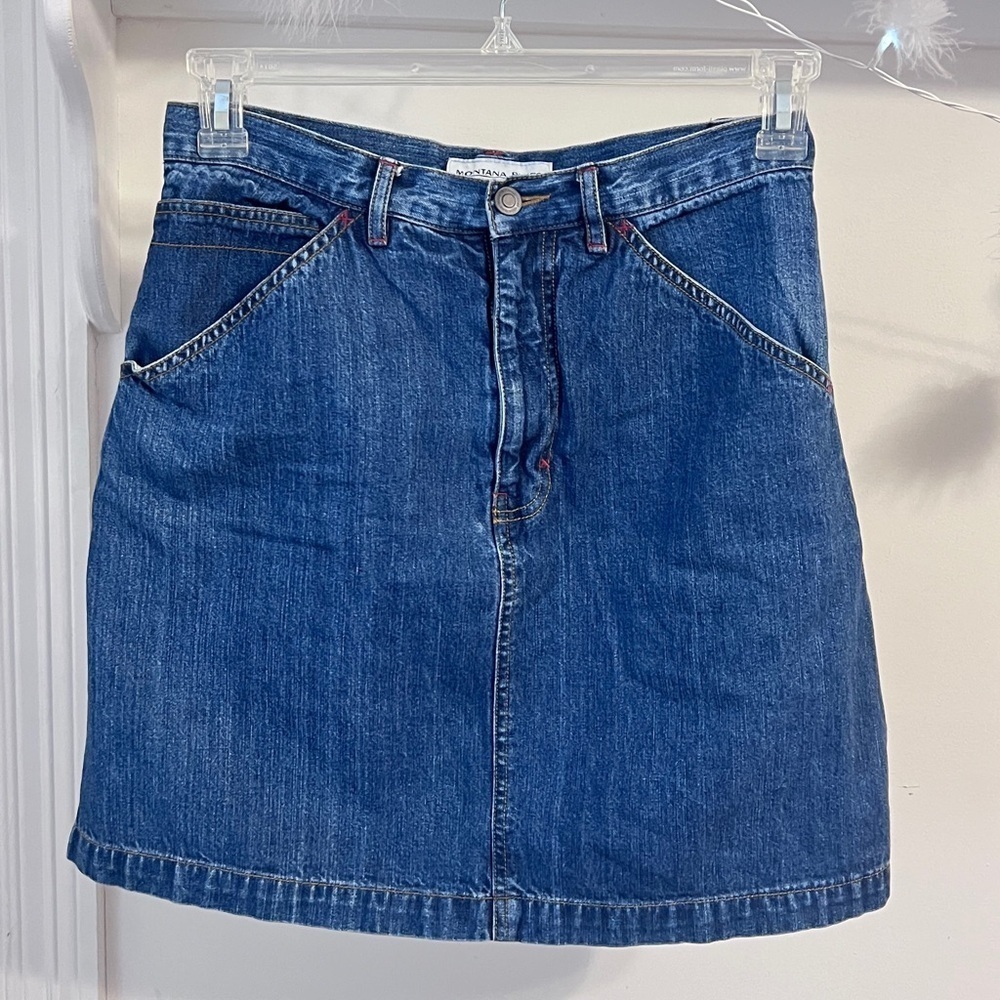 FINAL PRICE Y2K Vintage Montana Blues Skirt